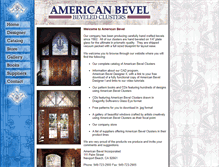 Tablet Screenshot of americanbevel.com